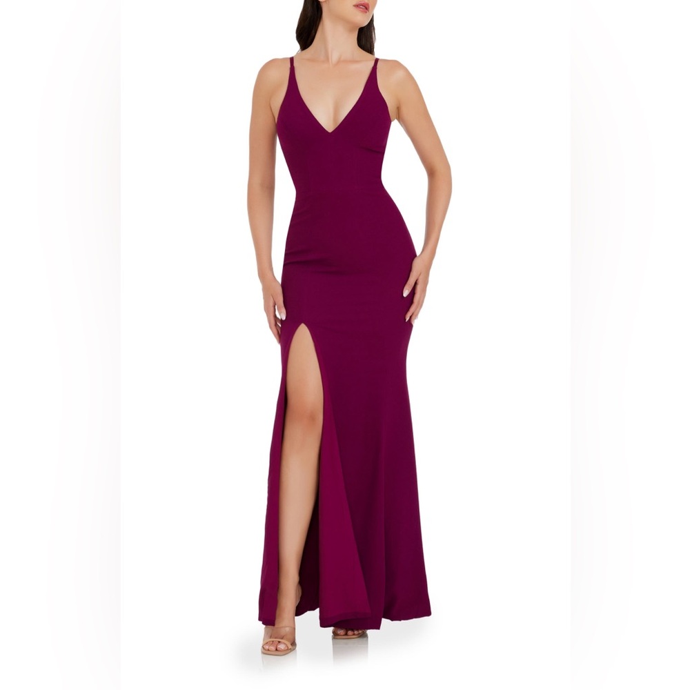 Dress the population Iris - Dark Magenta